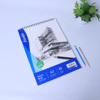 Bantex Sketch Book A3 BK1001 Spiral Atas - 40 Sheets